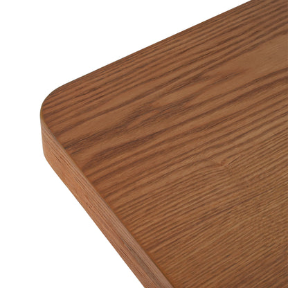 Verenda 63" Rustic Farmhouse Dining Table – Seats 4-6,with Pedestal Base