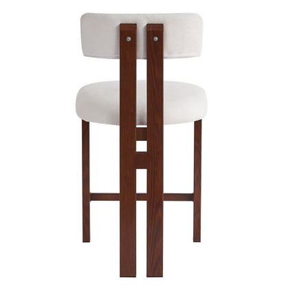 Lodge Modern Upholstered Counter Stools, Set of 2