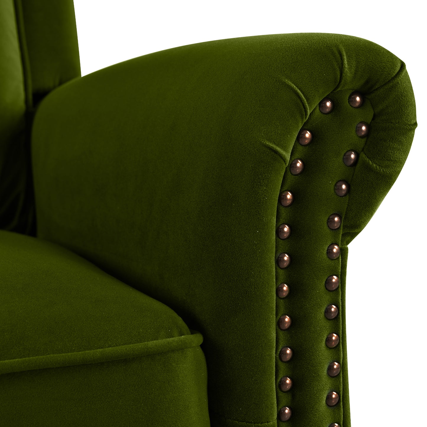 Nomae 360° Swivel Recliner Manual Rocking Recliner Home Theater Manual Recliner Chair