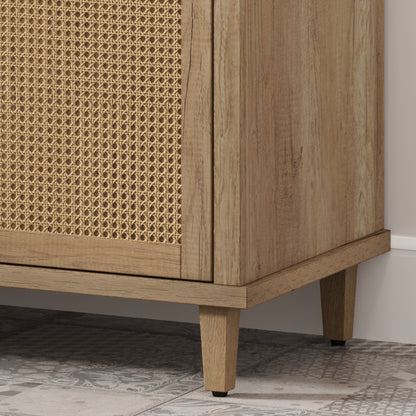 GuGuga 60" Bathroom Vanity with SMC Sink, Modern Large Storage Bathroom Storage Cabinet