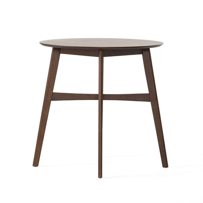 Helen Mid-Century Round Counter Height Dining Table with X-Stretcher