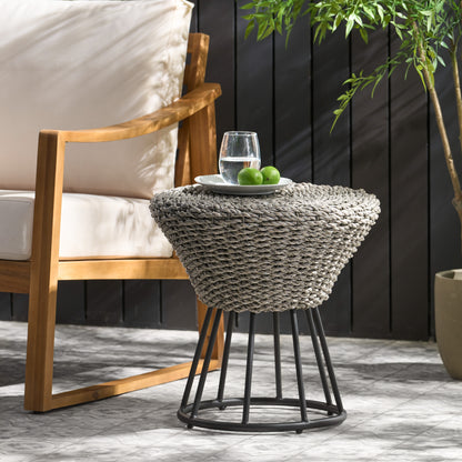 Kavala Wicker Outdoor Accent Table