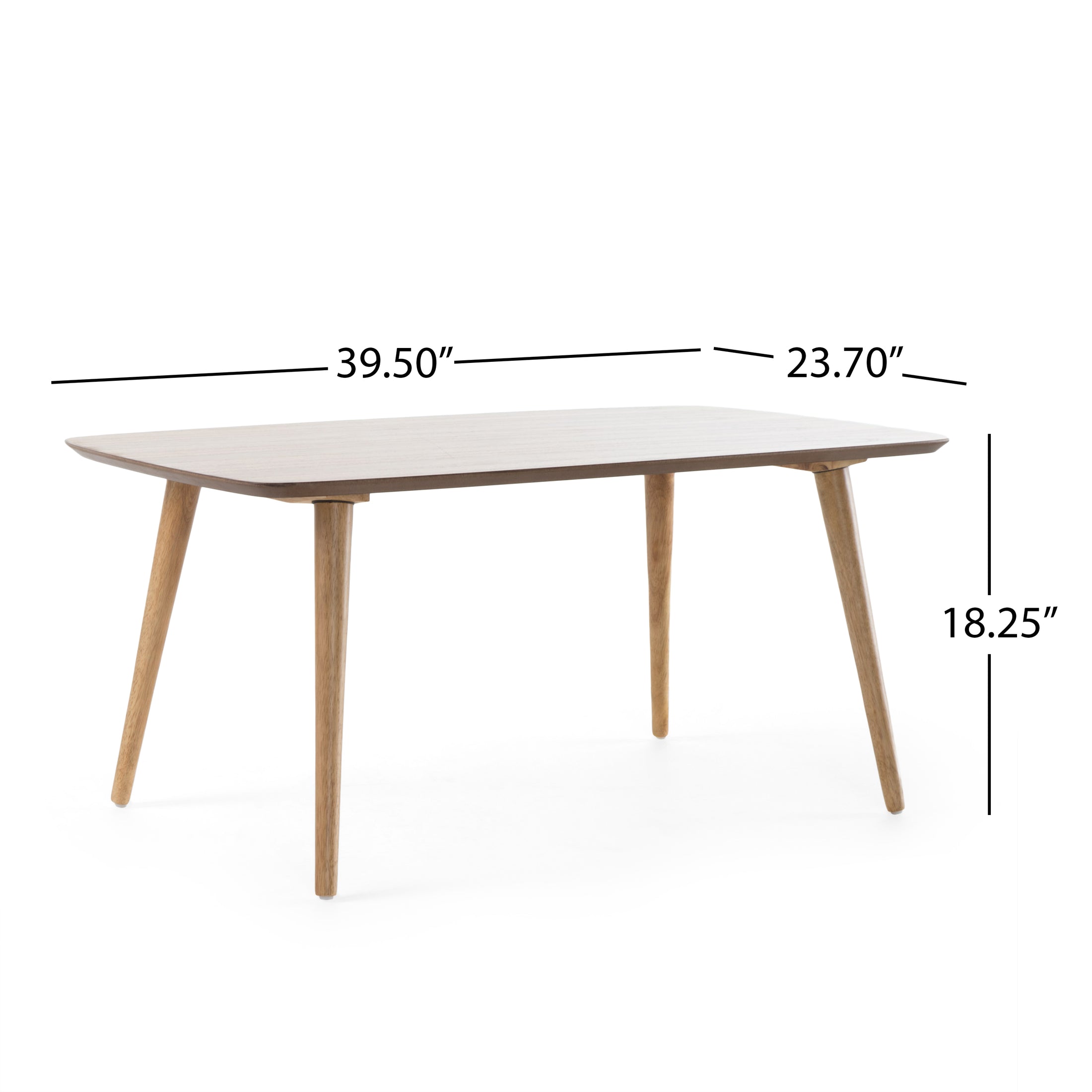 Cilo Mid-Century Design Wood Finished Coffee Table – GDFStudio