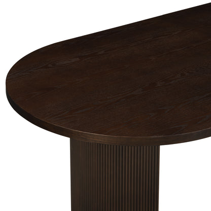 Transear Indoor Oval Dining Table
