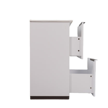‌Nexrail 30" Bathroom Vanity with Ceramic Sink and Full-Extension Drawers