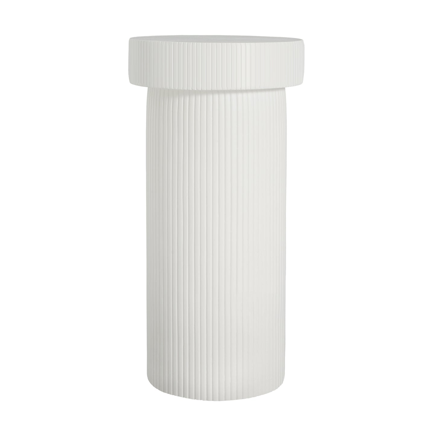 Othello MGO Pedestal Column Plant Stand, 24 Inch H