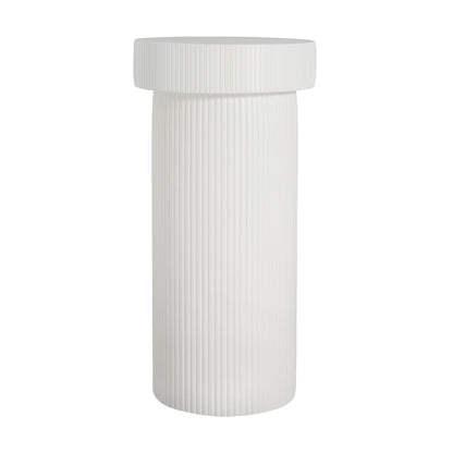 Othello MGO Pedestal Column Plant Stand, 24 Inch H