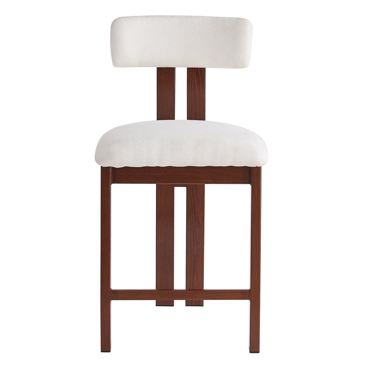 Lodge Modern Upholstered Counter Stools, Set of 2