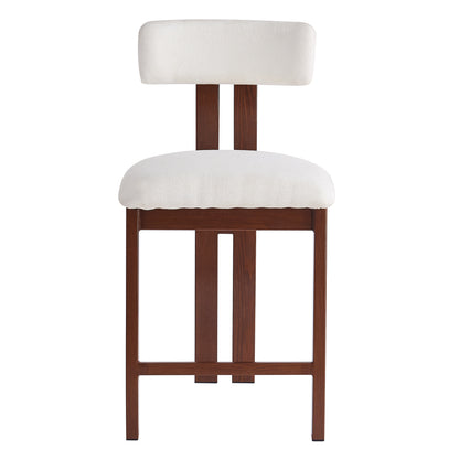 Lodge Modern Upholstered Counter Stools, Set of 2