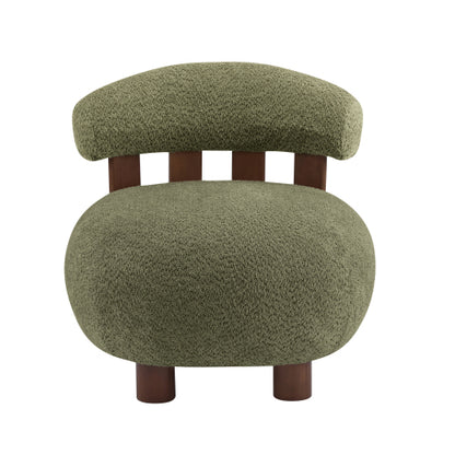 Kesena Modern Bouble Fabric Accent Chair