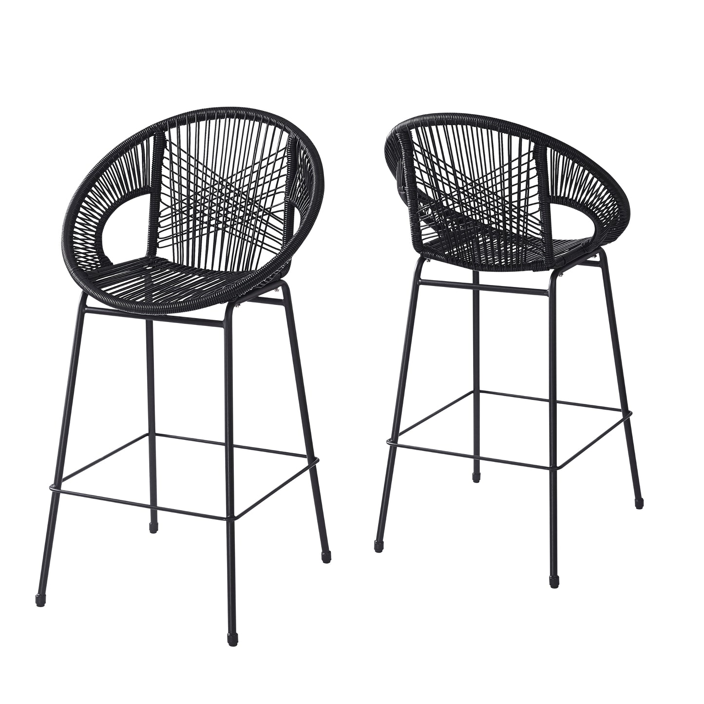 Bernor 28.5 in. Patio Outdoor Bar Stools