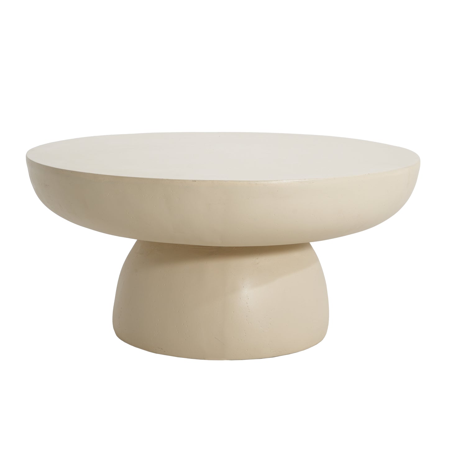 Altovelyx 27.5" Round MGO Coffee Table for Both Indoor and Outdoor