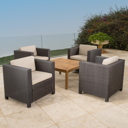 Venice 4-Seater Outdoor Chat Set with Coffee Table