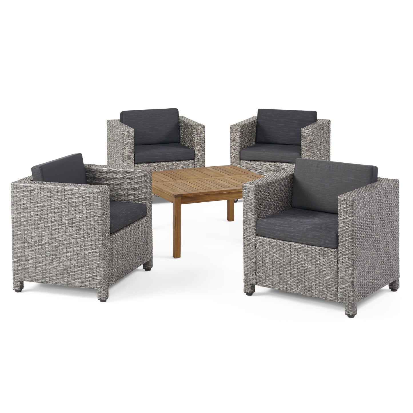Venice 4-Seater Outdoor Chat Set with Coffee Table