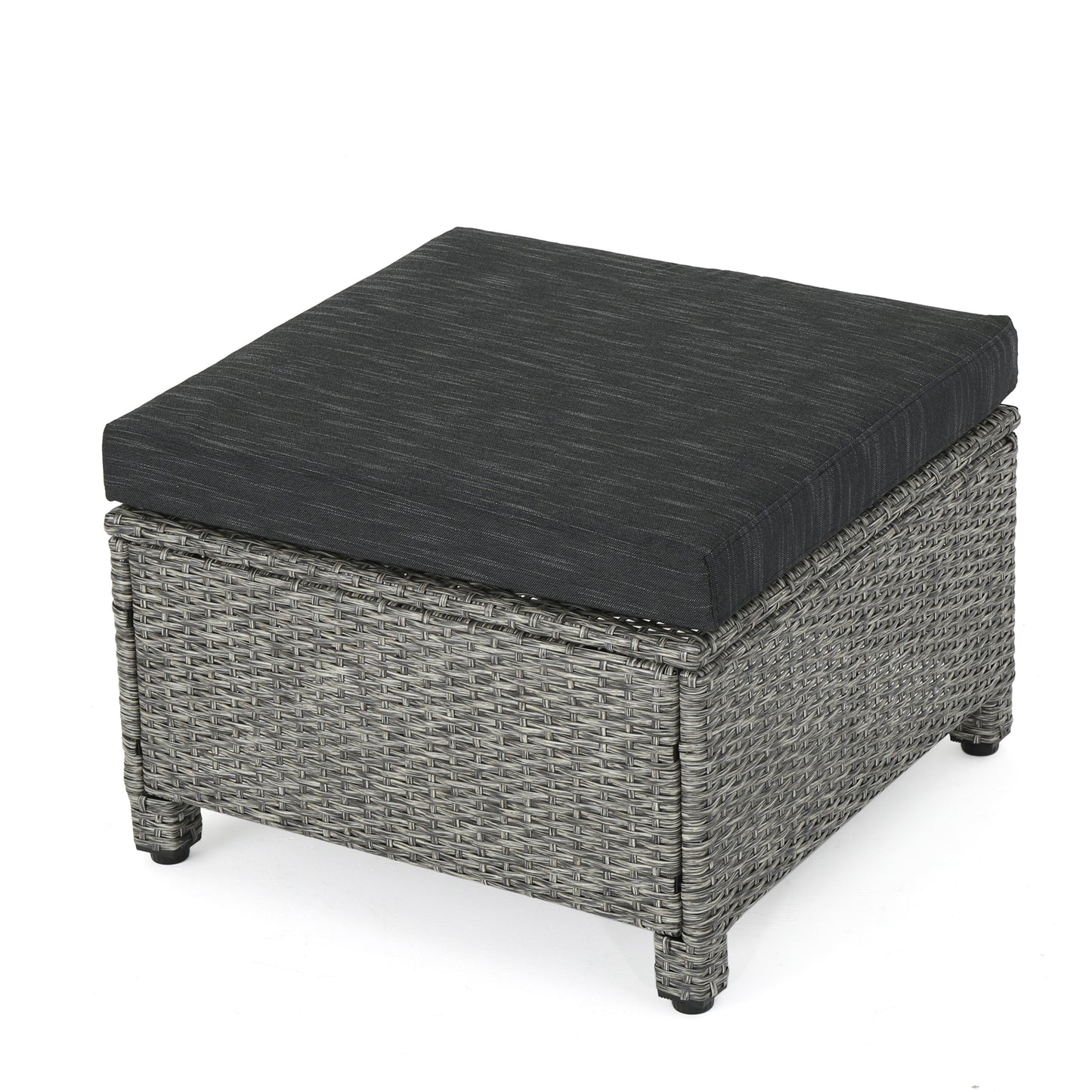 Venice 4-6-Seater Outdoor Wicket Chat Set