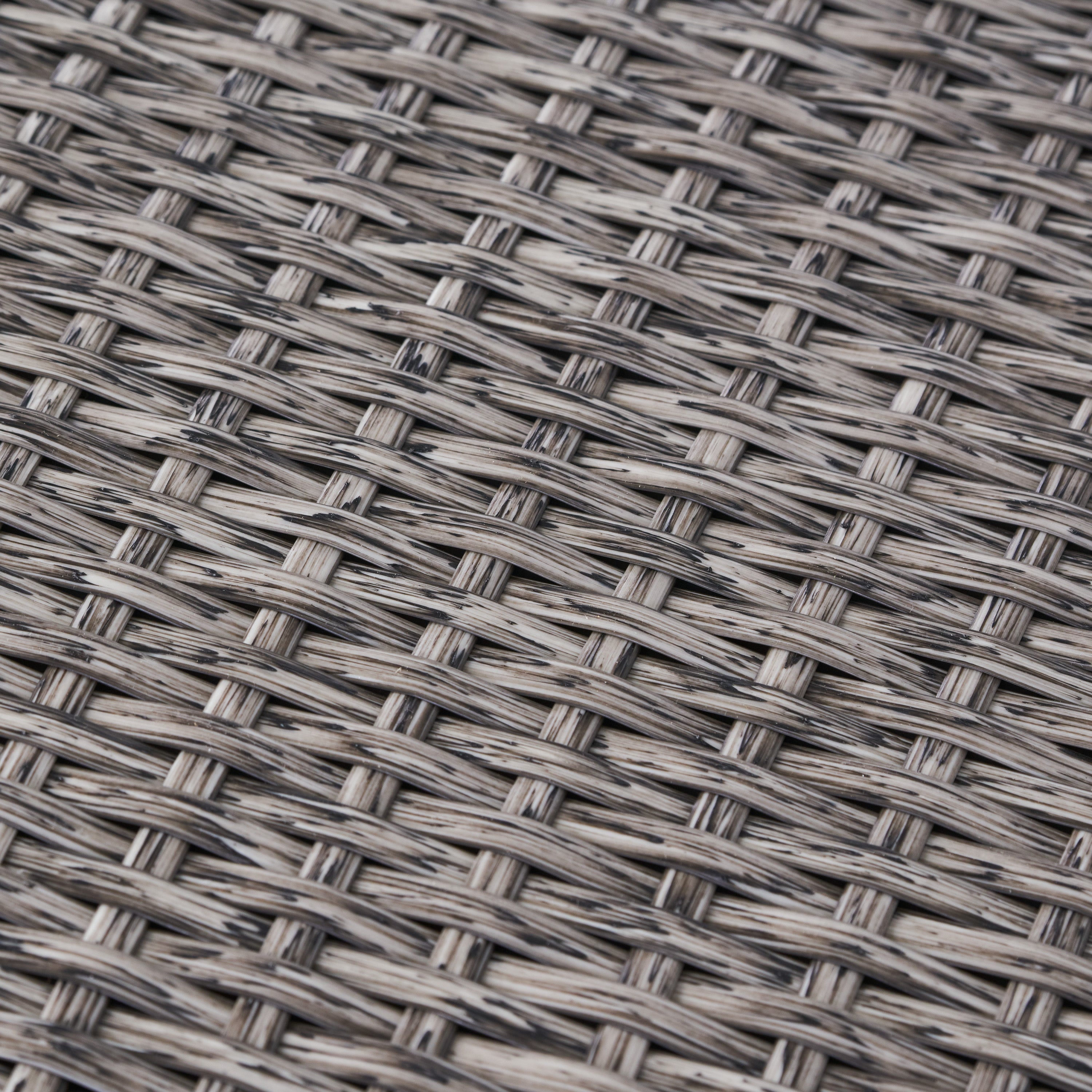 Venice Outdoor Gray Wicker Side Table – GDFStudio