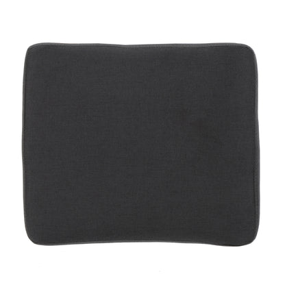 Portofino 26-Inch Backless Dark Charcoal Fabric Counter Stools (Set of 2)