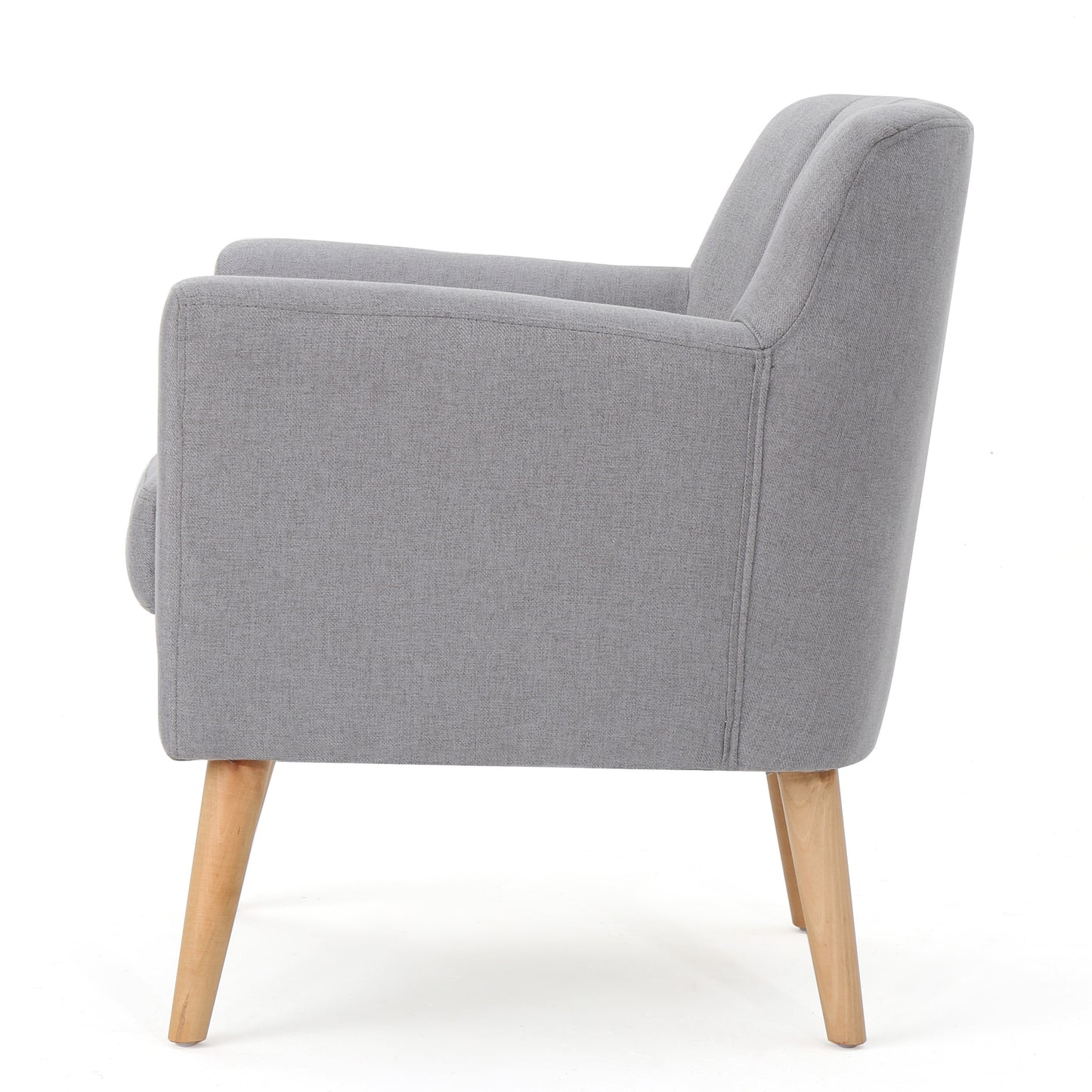 Madelyn Mid Century Modern Fabric Club Chair