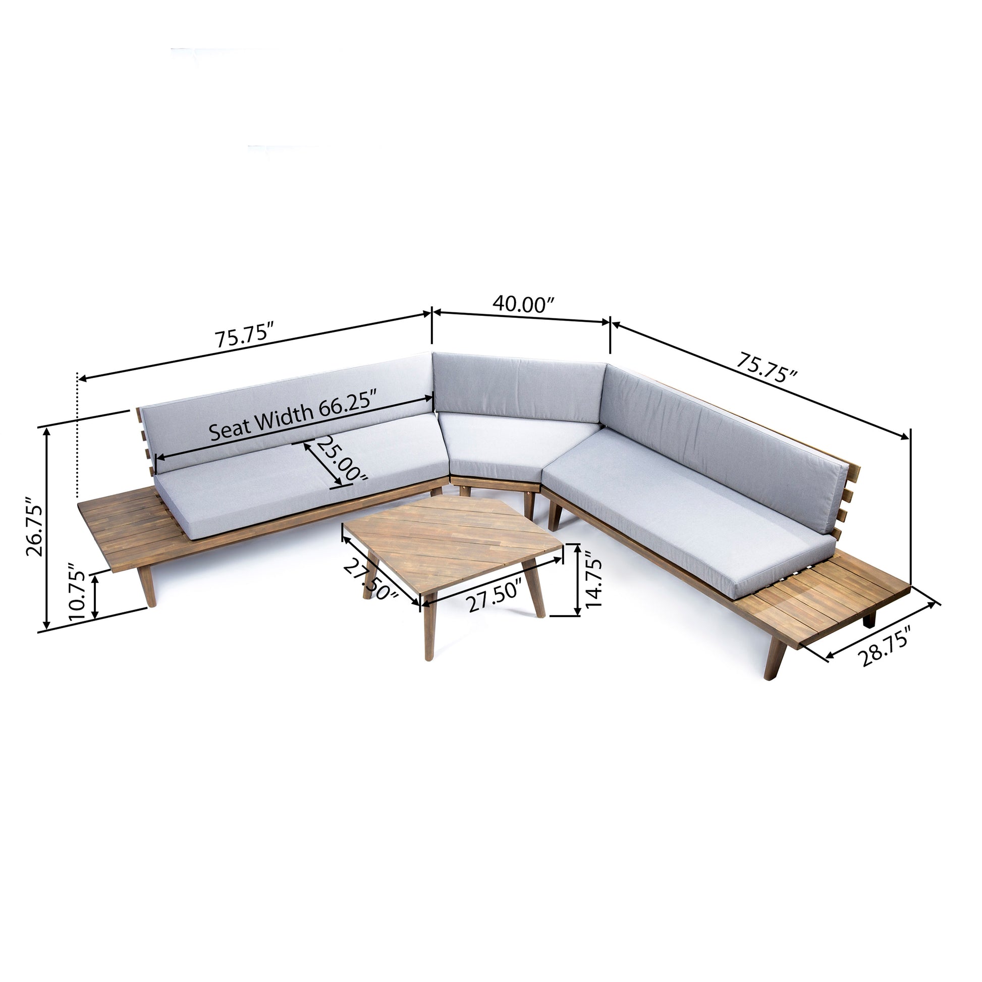 Sectional Plans Diy Outdoor Sectional With Storage Hillside Mid