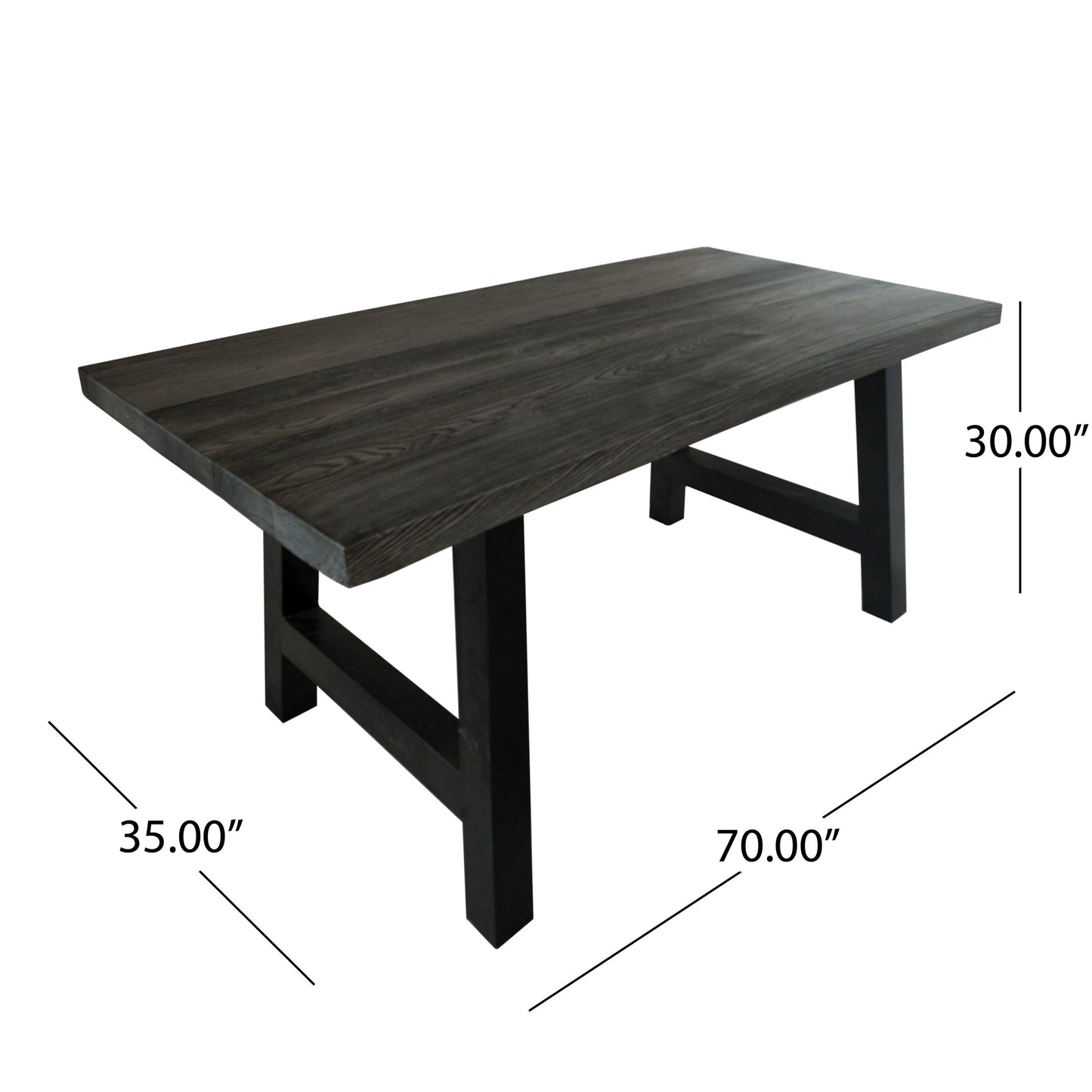 Edward Outdoor Light Weight Concrete Dining Table