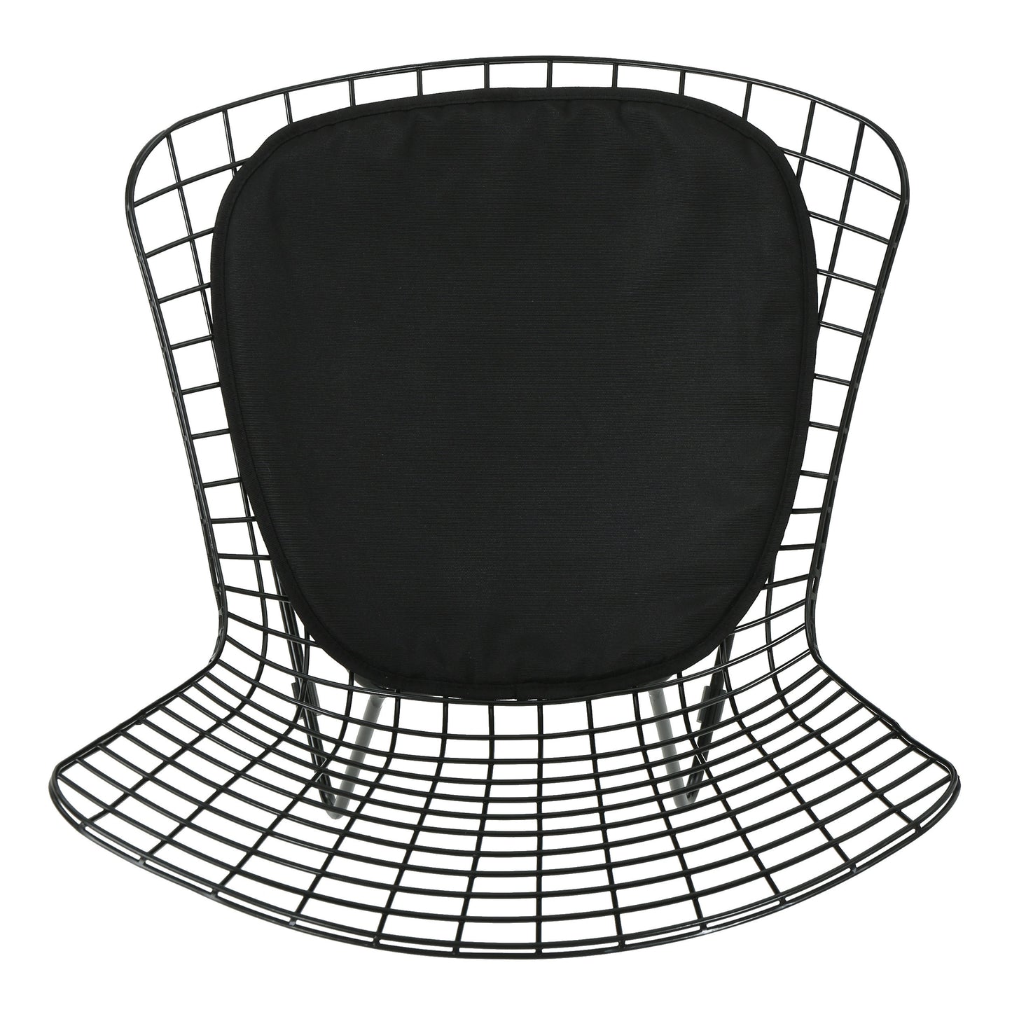 Fonda Outdoor Iron Chairs (Set of 2)