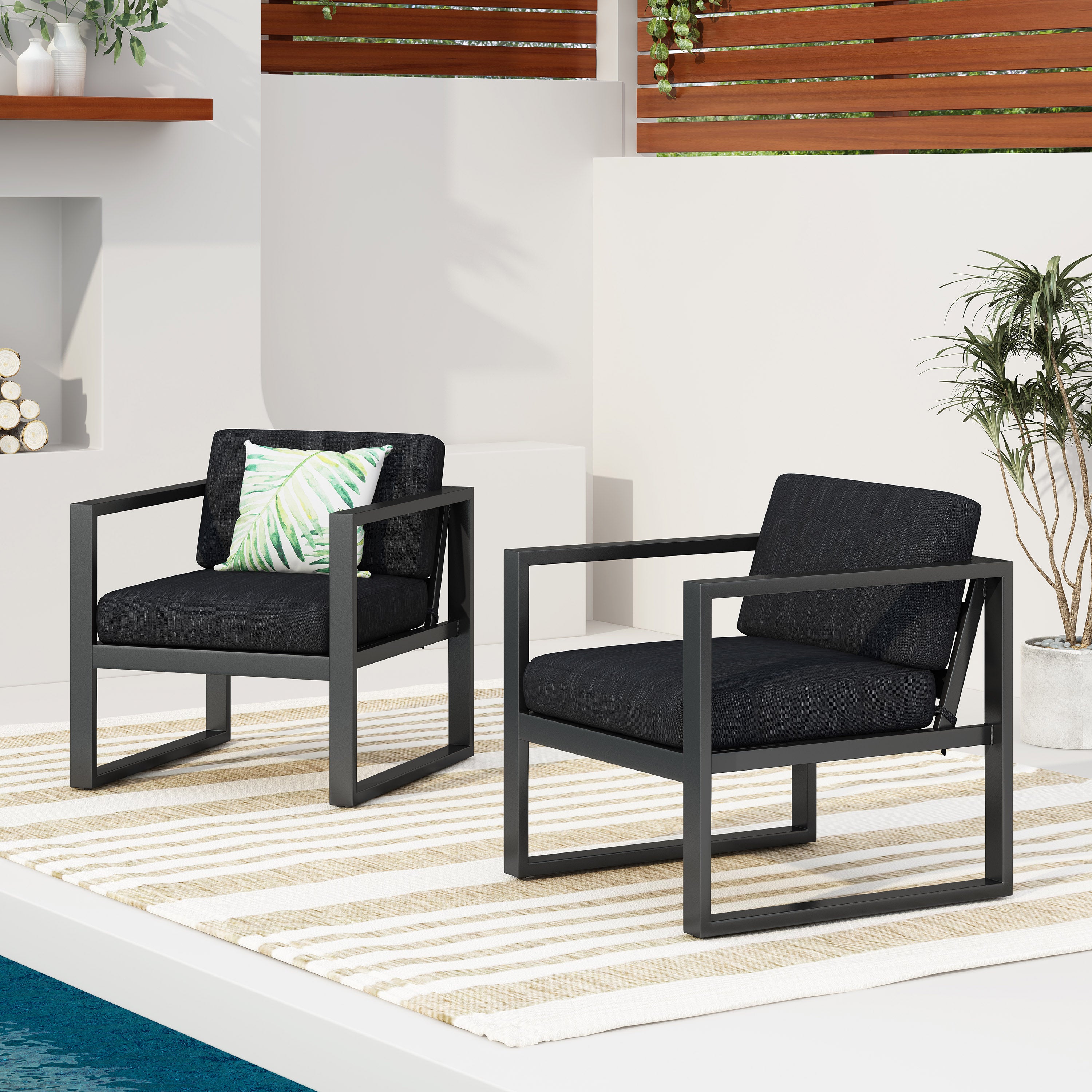 Club discount outdoor chairs