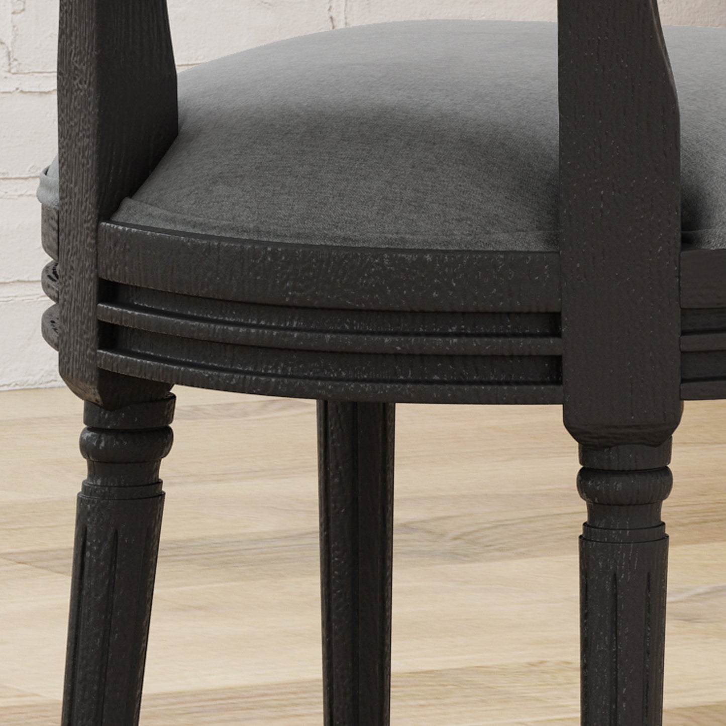 Babbs Traditional Fabric Dining Chairs