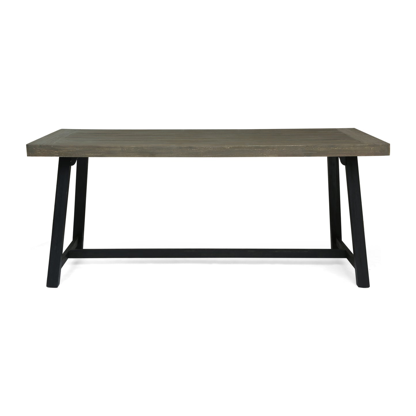 Toby Outdoor Acacia Wood Dining Table