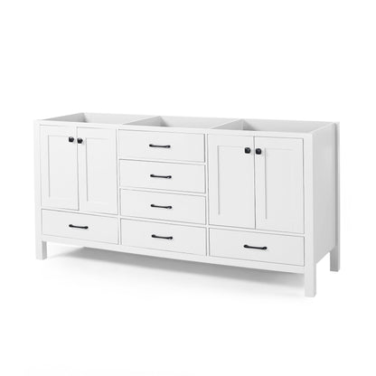 Laranne Contemporary 60" Wood Bathroom Vanity (Counter Top Not Included)