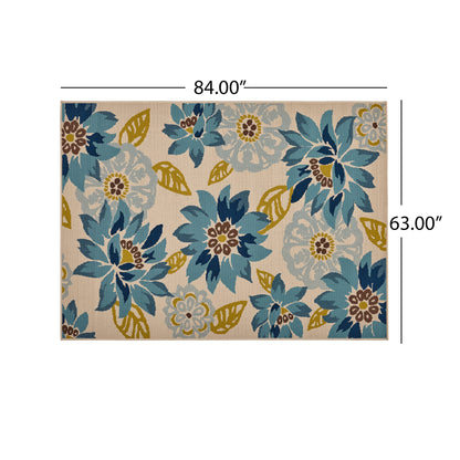 Lilith Outdoor Floral Area Rug
