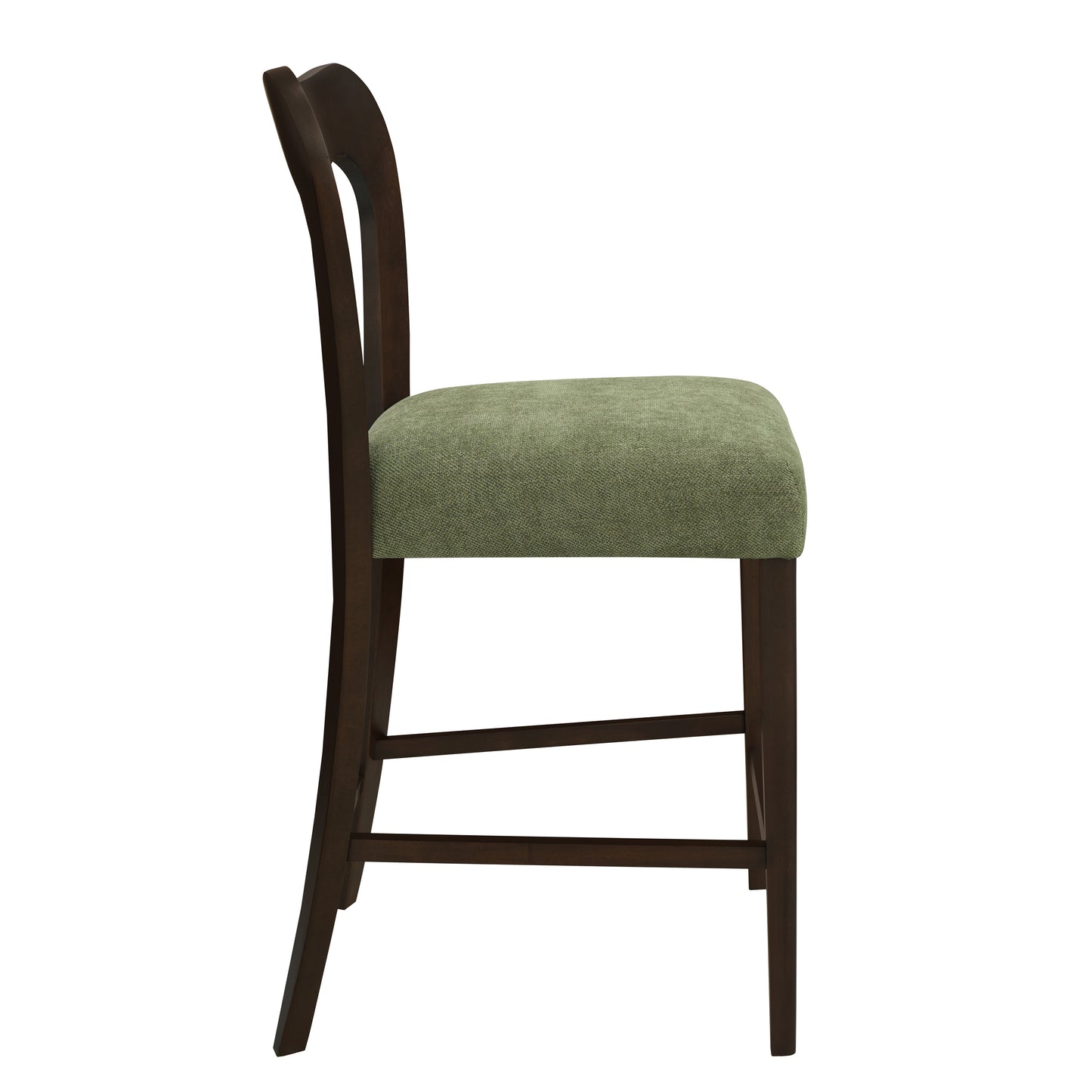 VintParlor 25.5 in. Modern Upholstered Counter Stools,Set of 2