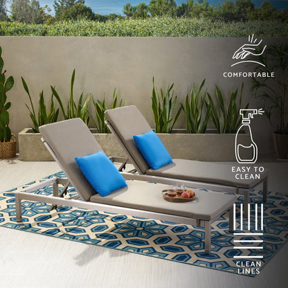 Cherie Outdoor Fabric Lounge Cushion