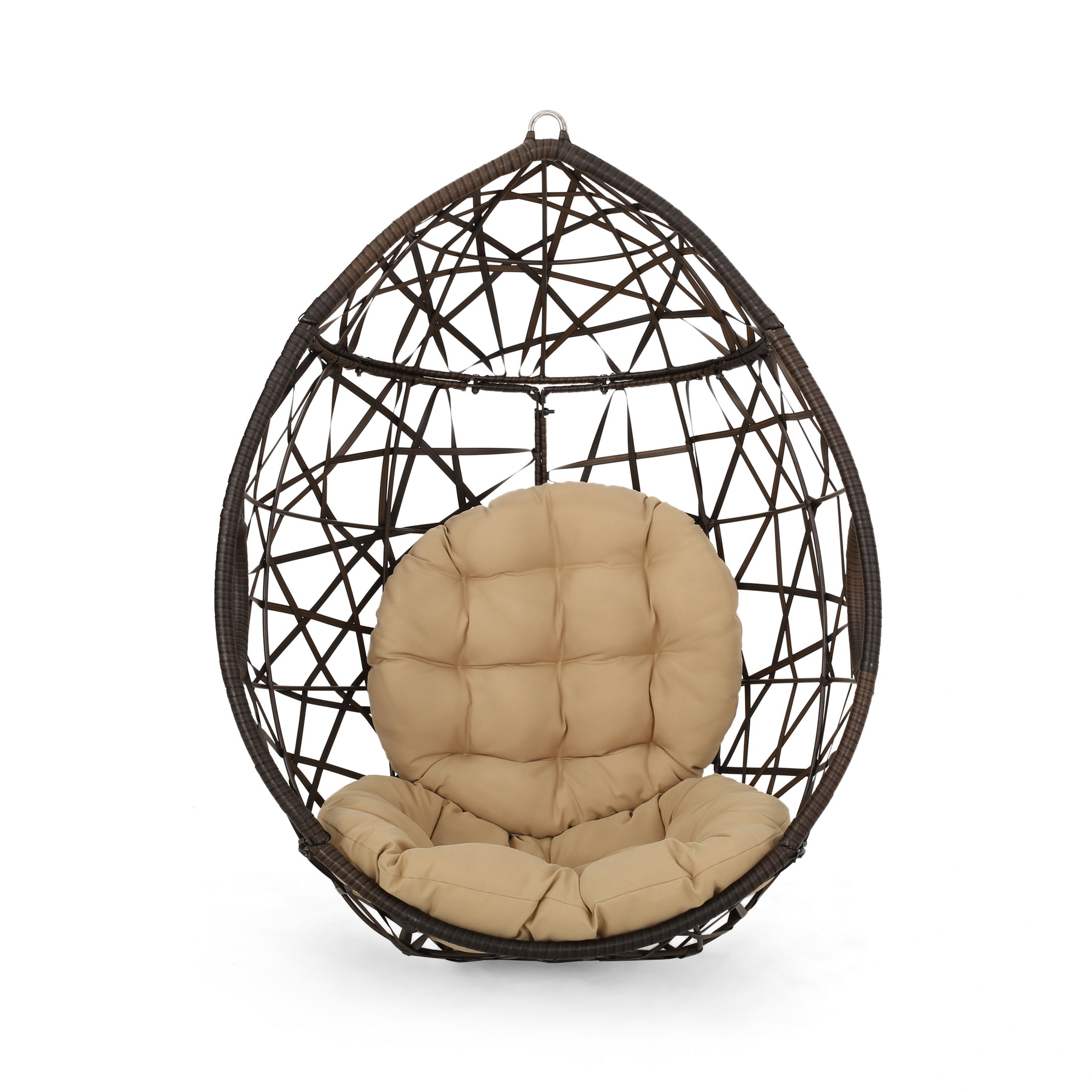 Berkley Indoor/Outdoor Wicker Hanging Egg / Teardrop Chair (Stand Not
