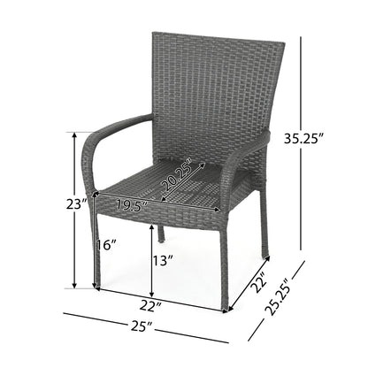 Ferndale Outdoor Wicker Dining Chair