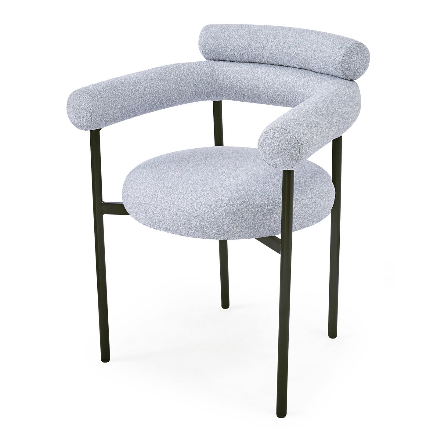 Jornic Modern Arm Upholstered Dining Chair