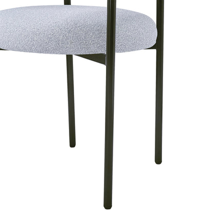 Jornic Modern Arm Upholstered Dining Chair