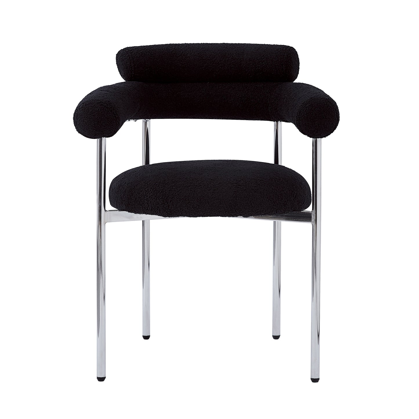 Jornic Modern Arm Upholstered Dining Chair