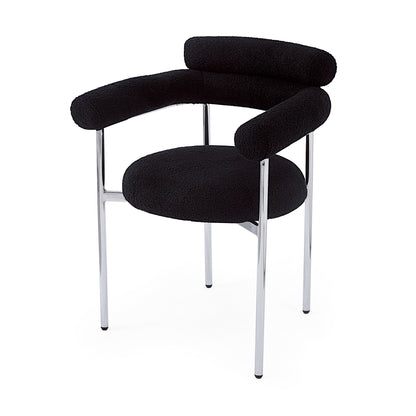 Jornic Modern Arm Upholstered Dining Chair