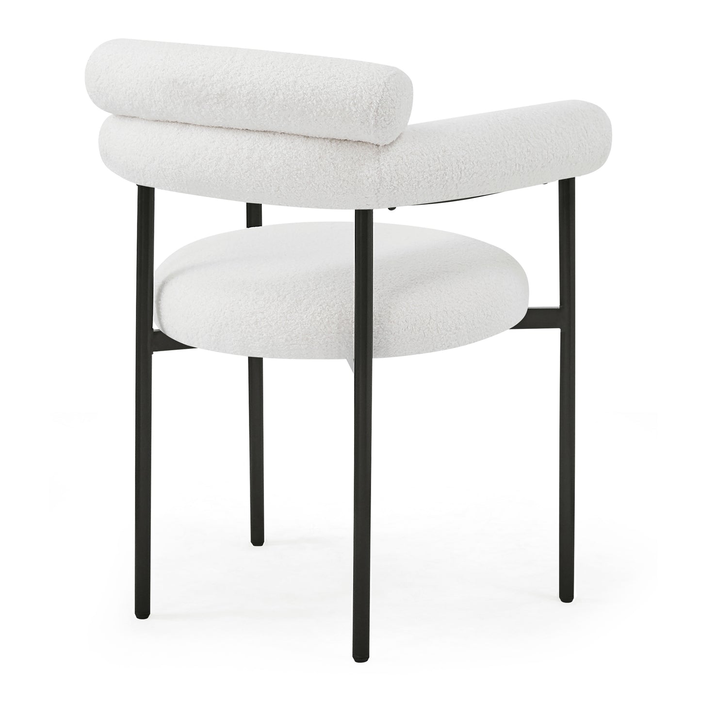 Jornic Modern Arm Upholstered Dining Chair