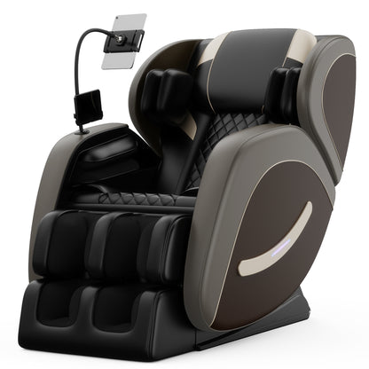 2024 Zero Gravity Full Body Massage Chair with Air Pressure, Heating, and Foot Relaxation