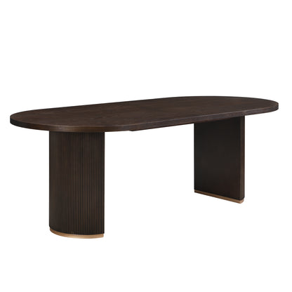 Transear Indoor Oval Dining Table
