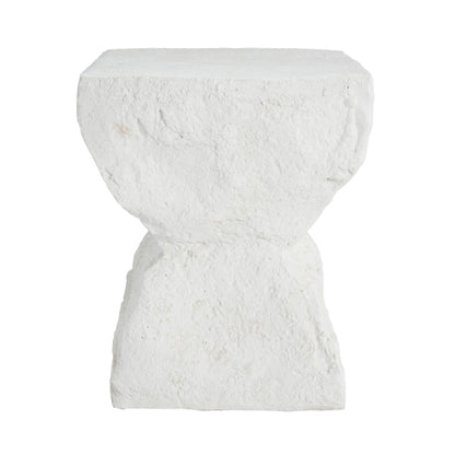 Caleo Outdoor Paito Modern Minimalist MGO Side Table, White