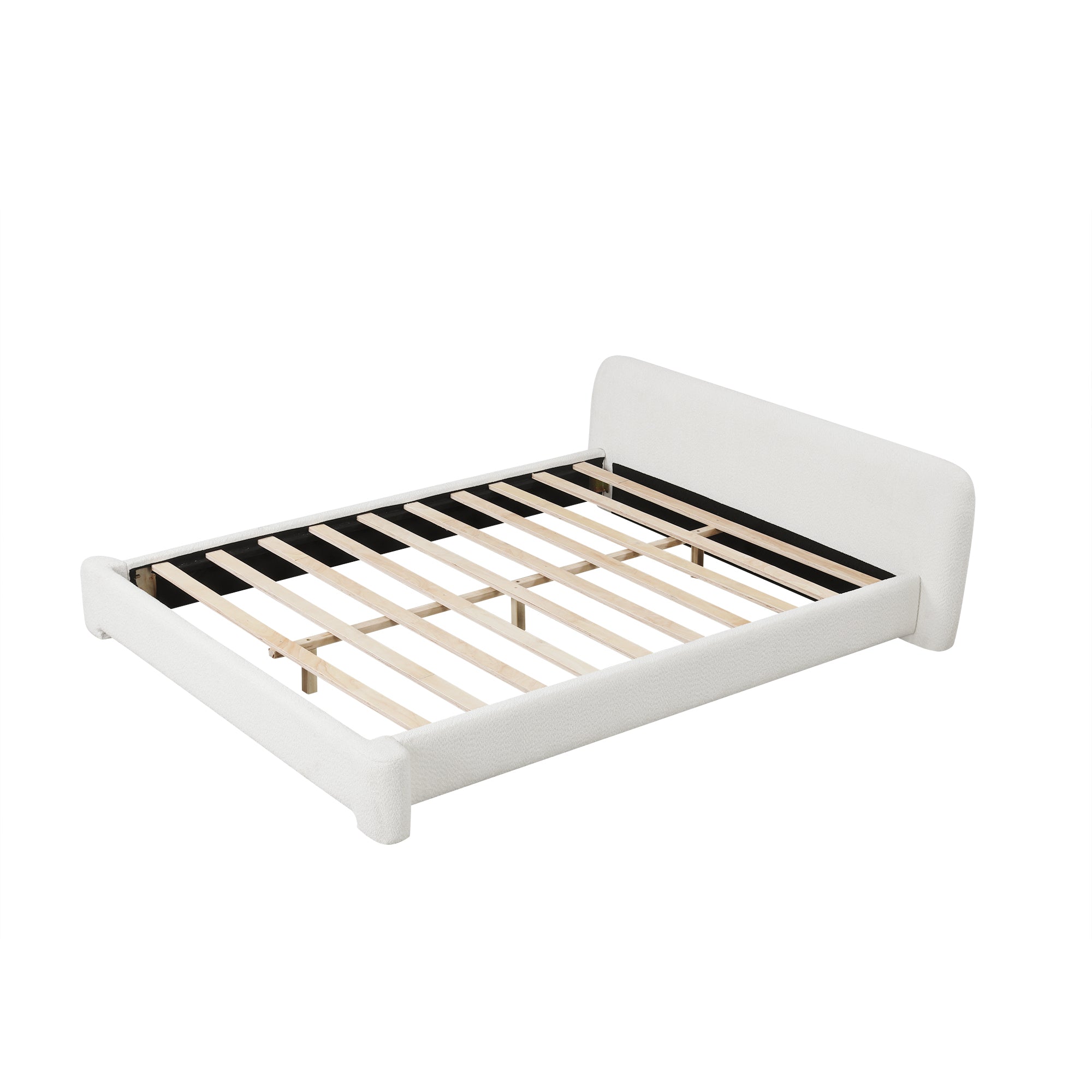 Ingrid Homely Cozy Bounce Upholstered Bed – GDFStudio