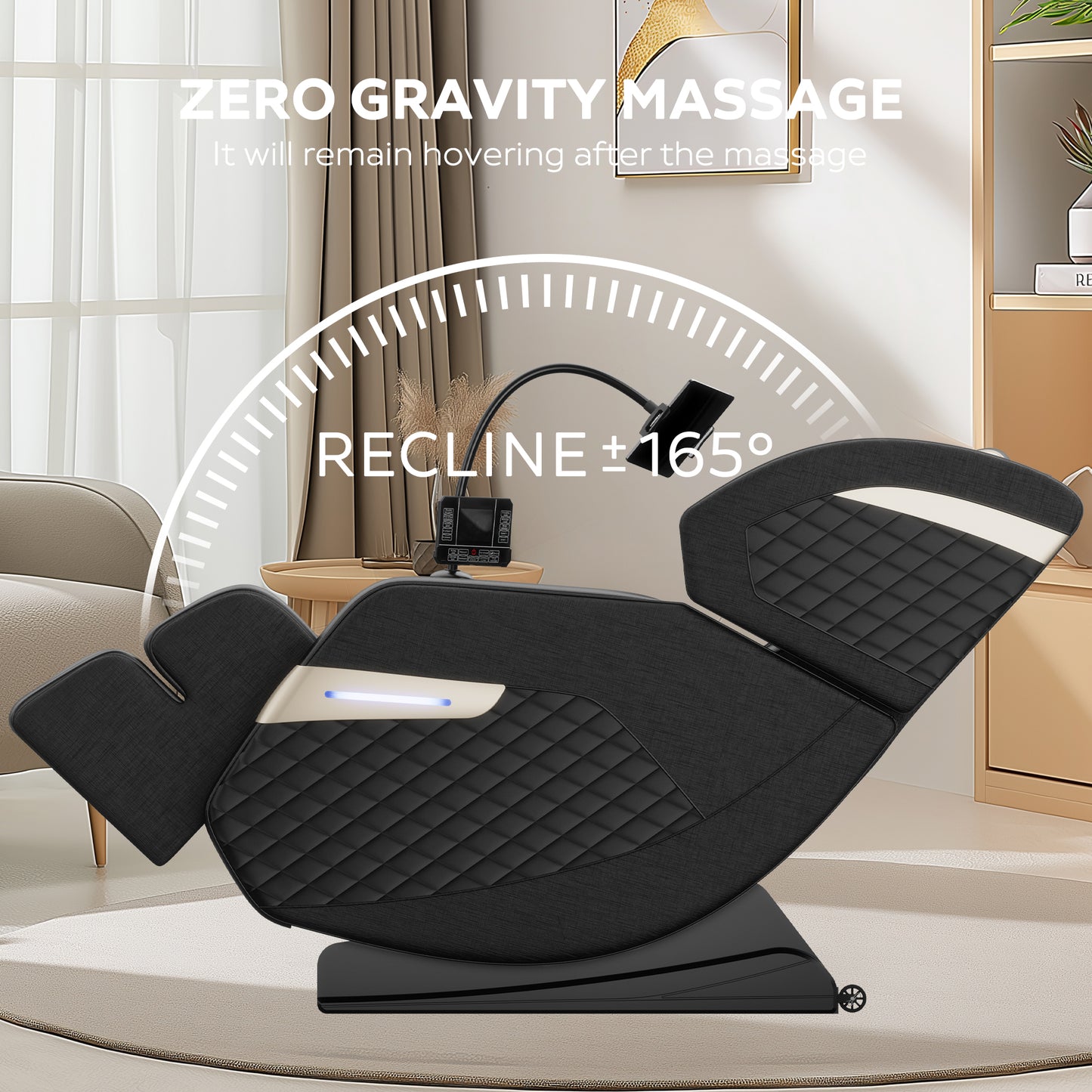 New Full Body Massage Chair with Zero Gravity and Air Pressure