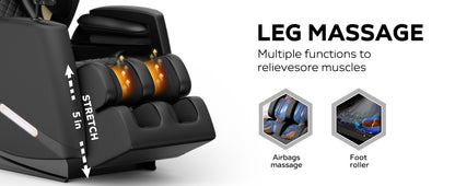 New Advanced Zero Gravity Full Body Massage Chair with Air Pressure Massage