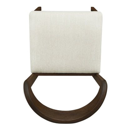 Cavomirium Solid Rubber Wood Dining Chairs,Set of 2