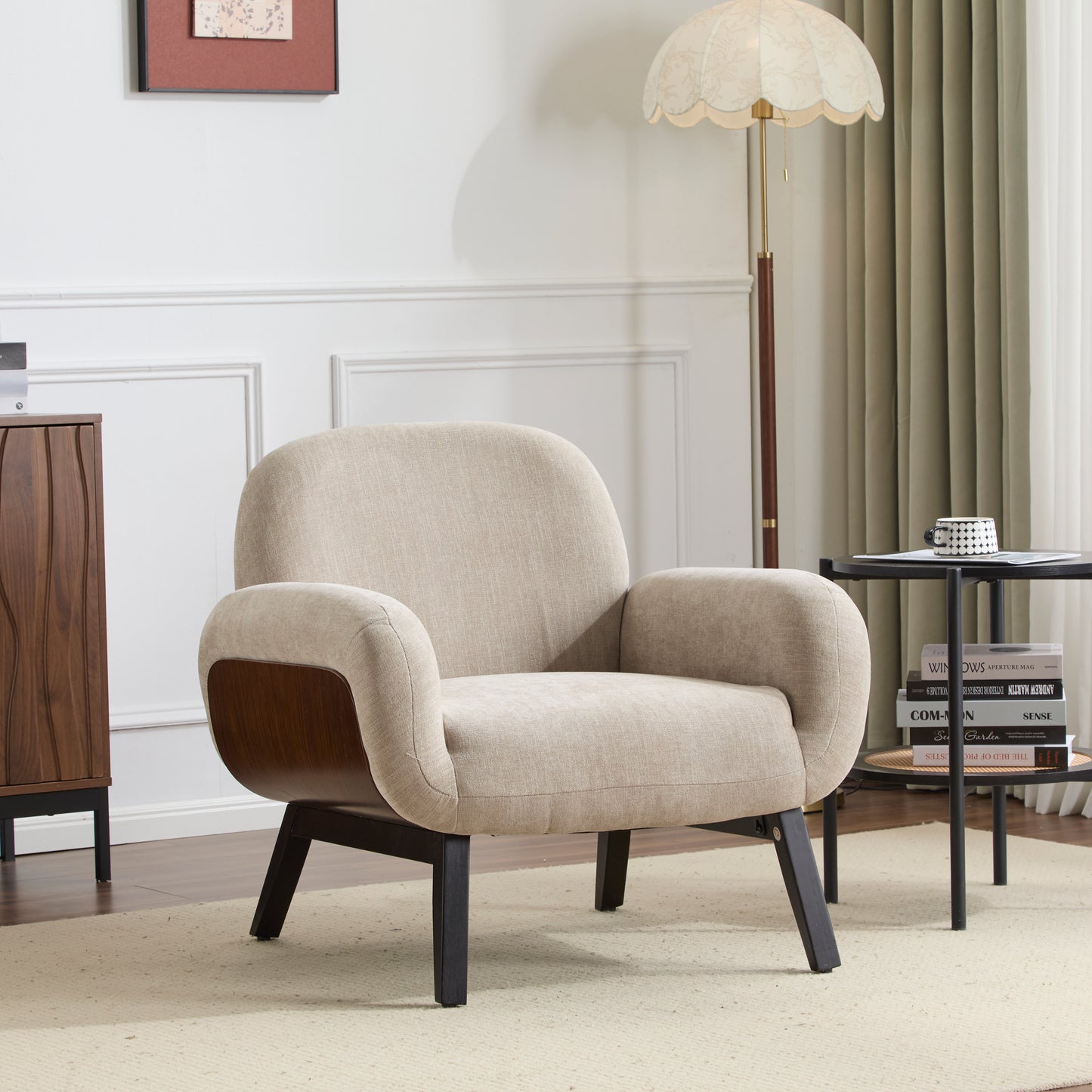 Andry Comfort Oriented Durable Armchair With Cushion