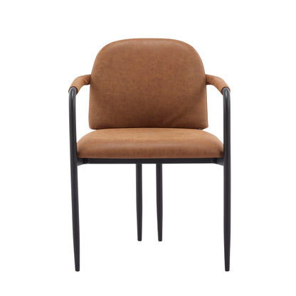 Harmonia Dinning Chair with iron frame-Set of 2