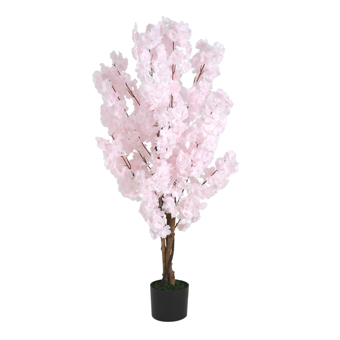 Maelorin 43" Artificial Cherry Blossom Tree with Black Plastic Pot