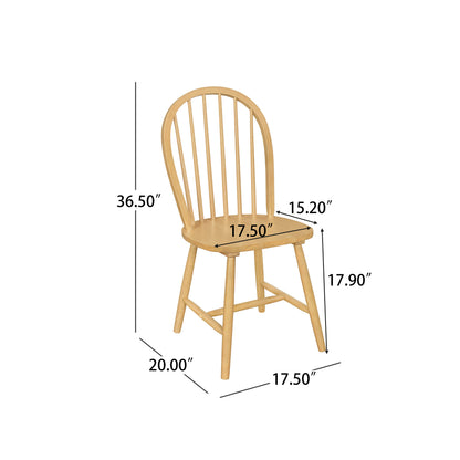 Covelar 36" H Spindle Back Chair (Set of 2)